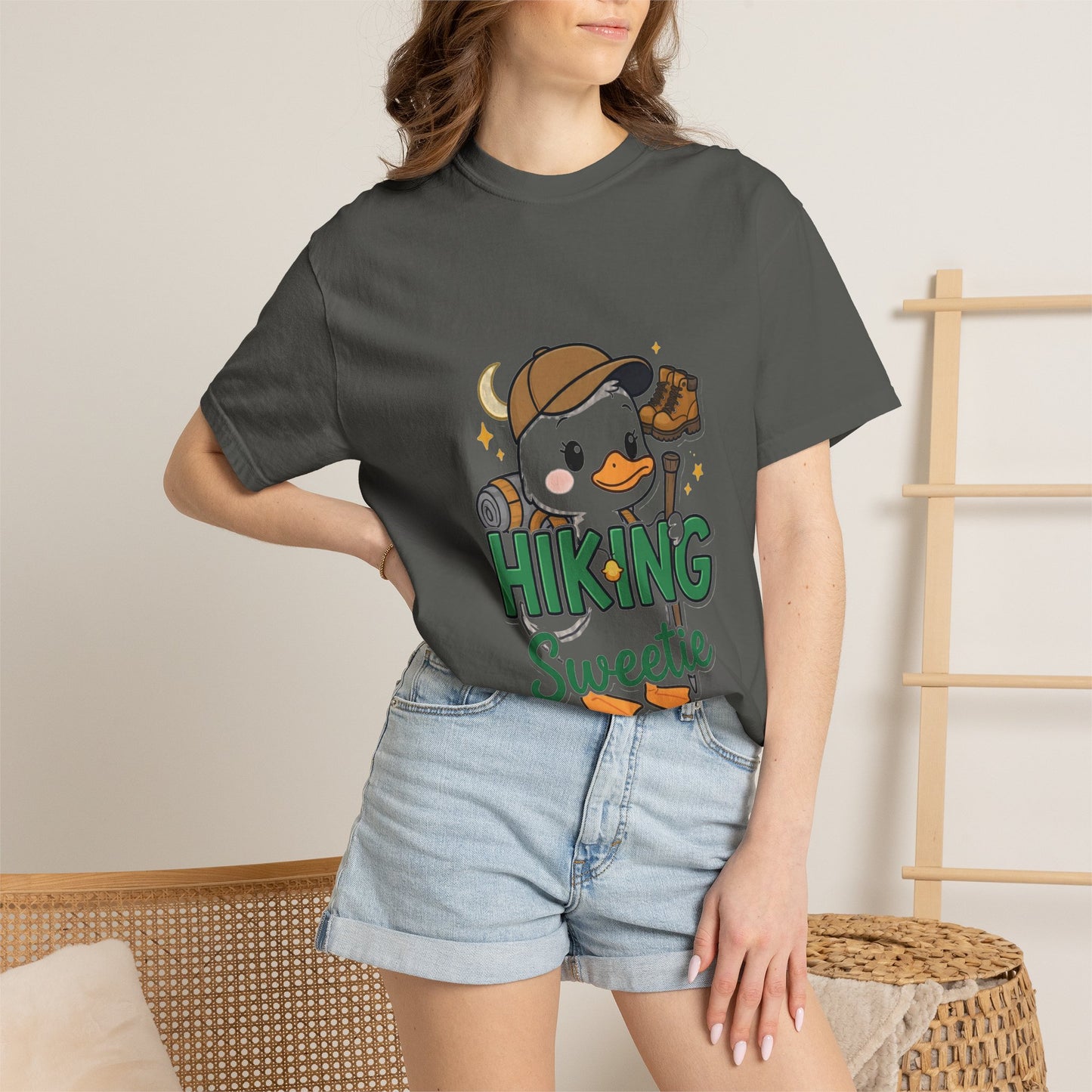 Hiking Sweetie T-Shirt | Cute Snowman Camper Graphic Tee | Best Outdoor Gift for Nature Lovers 2026