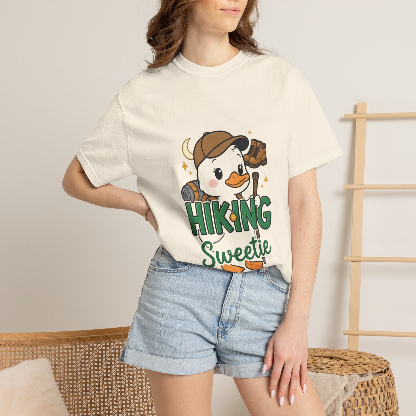 Hiking Sweetie T-Shirt | Cute Snowman Camper Graphic Tee | Best Outdoor Gift for Nature Lovers 2026