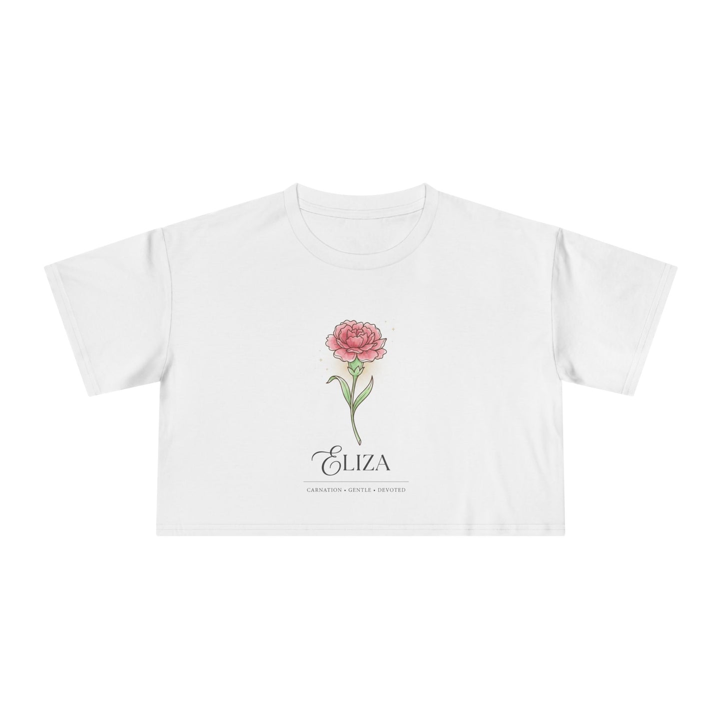 January Birth Flower Carnation T-Shirt | Personalized Birthday Gift for Her | Custom Floral Tee 2026