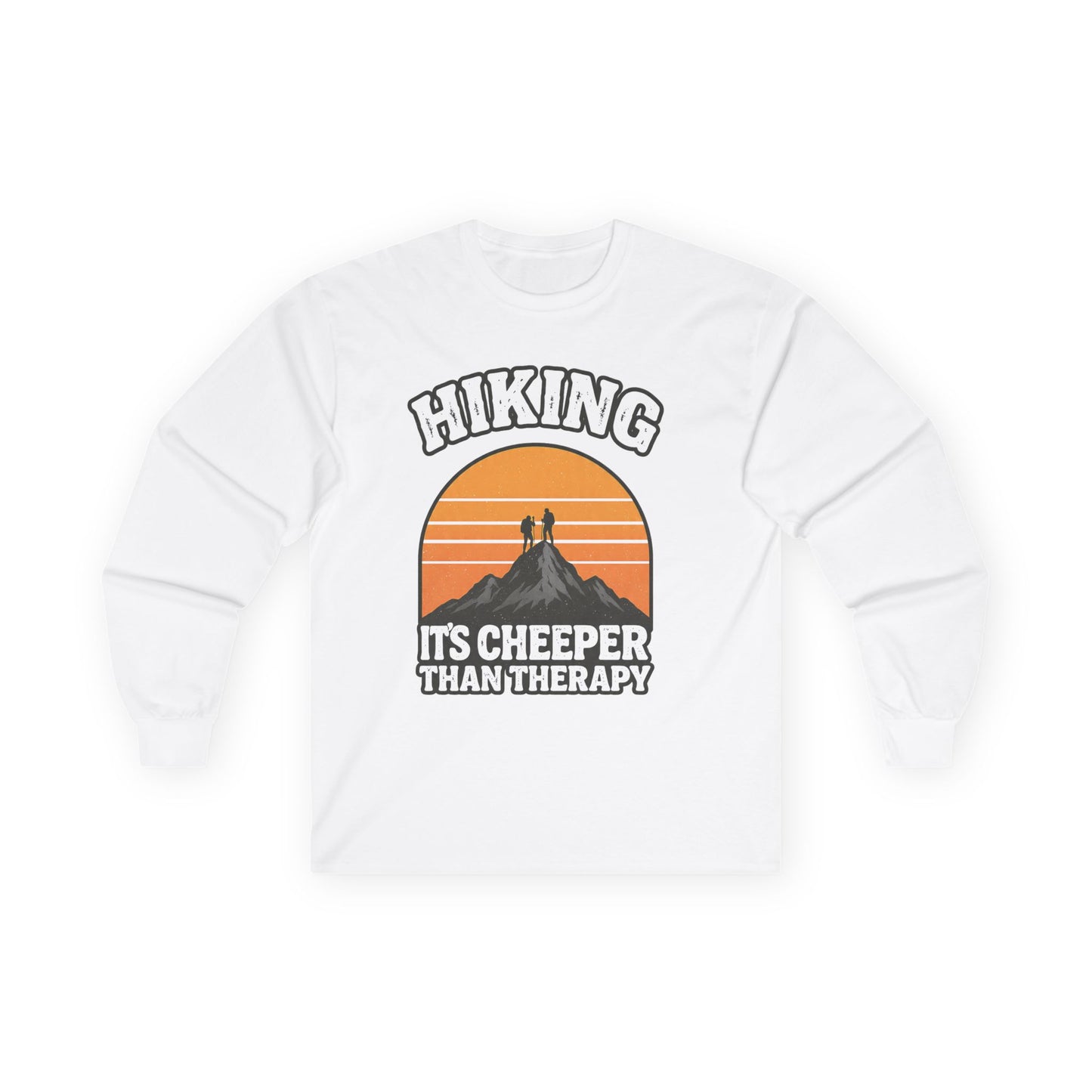 Hiking Cheaper Than Therapy T-Shirt | Funny Hiker Tee | Best Mental Health Gift 2026