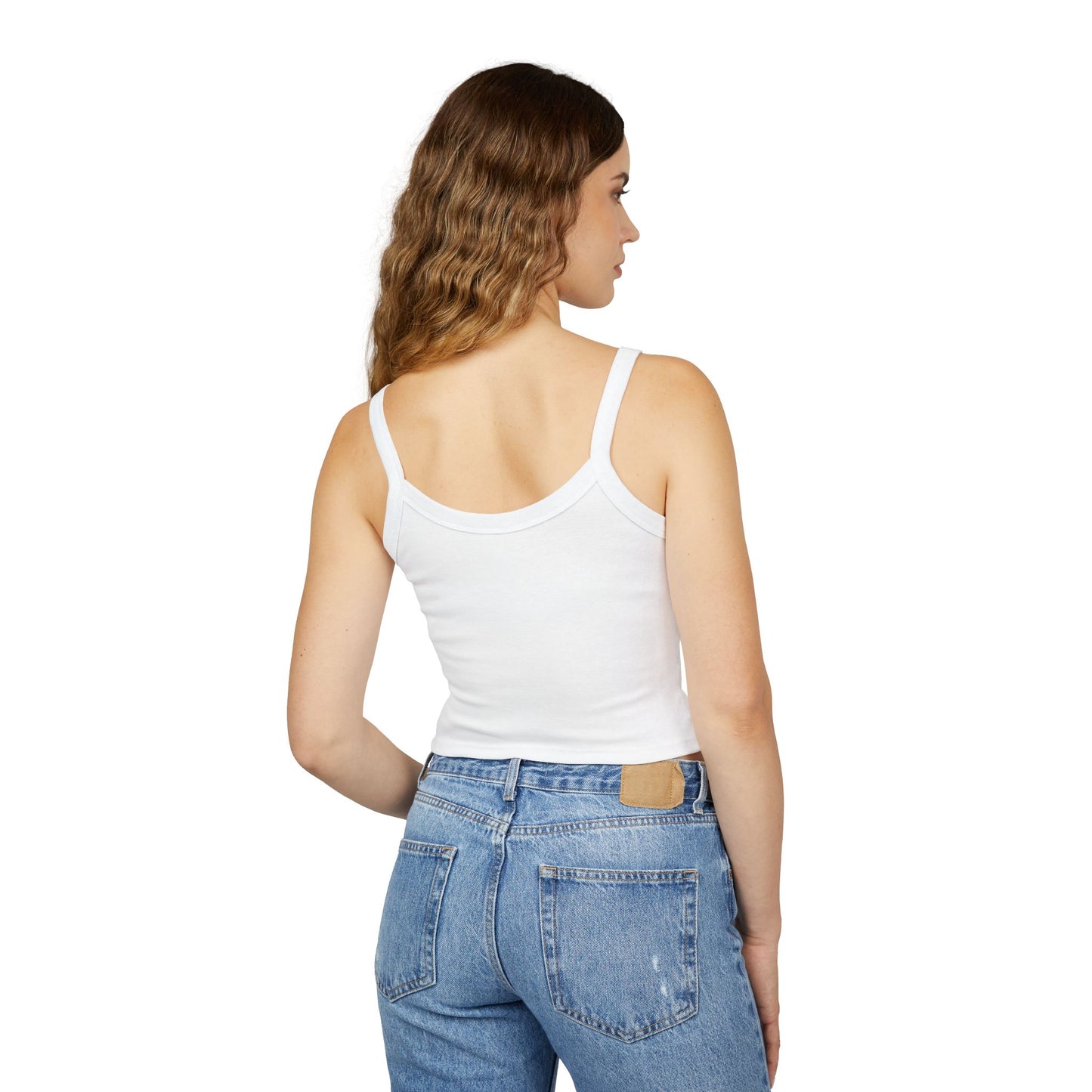 Hiking Tank Top | Cheaper Than Therapy Women's Crop Spaghetti Strap | Best Outdoor Gift for Her 2026