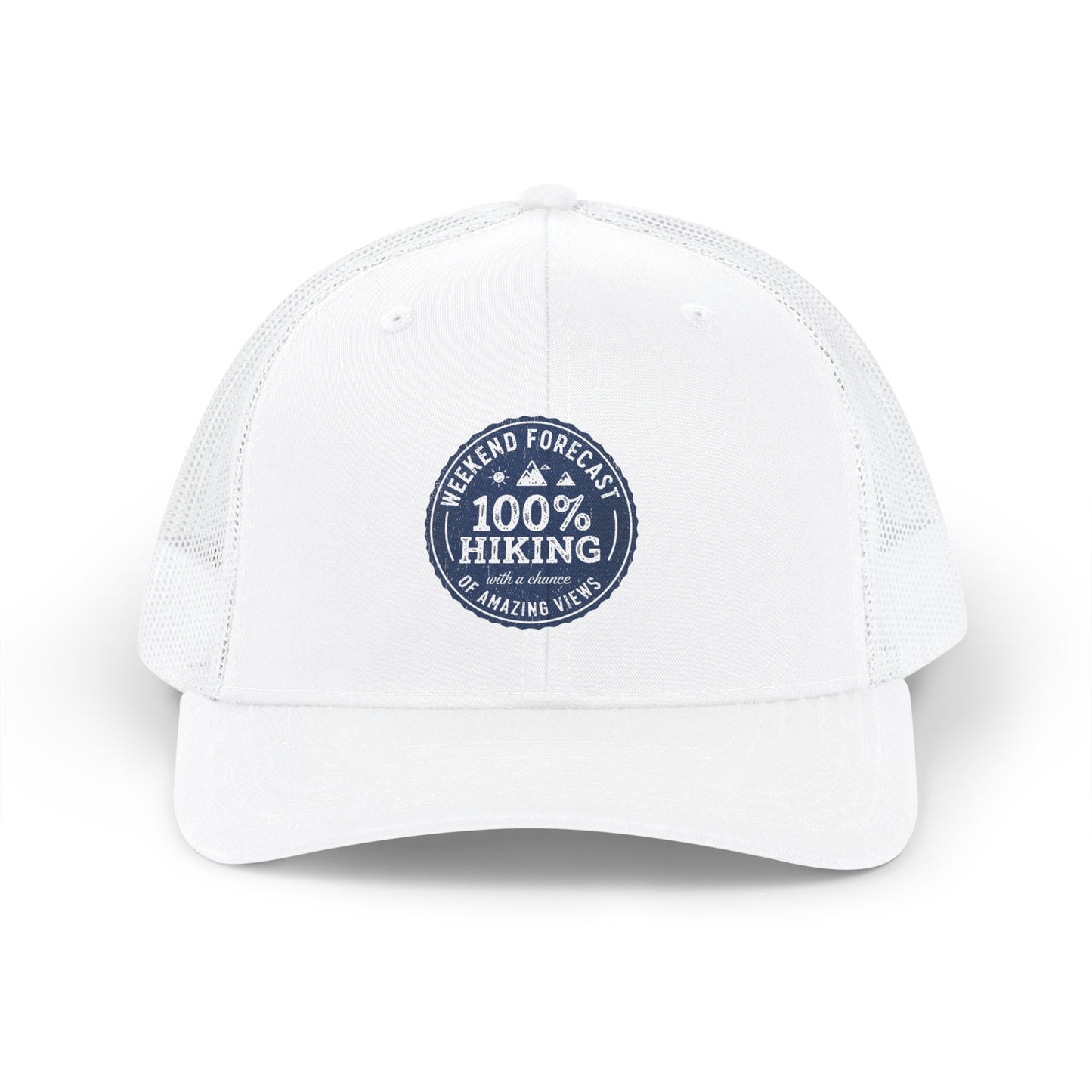 Hiking Trucker Cap | 100% Hiking Snapback Hat | Best Outdoor Gift for Hikers 2026