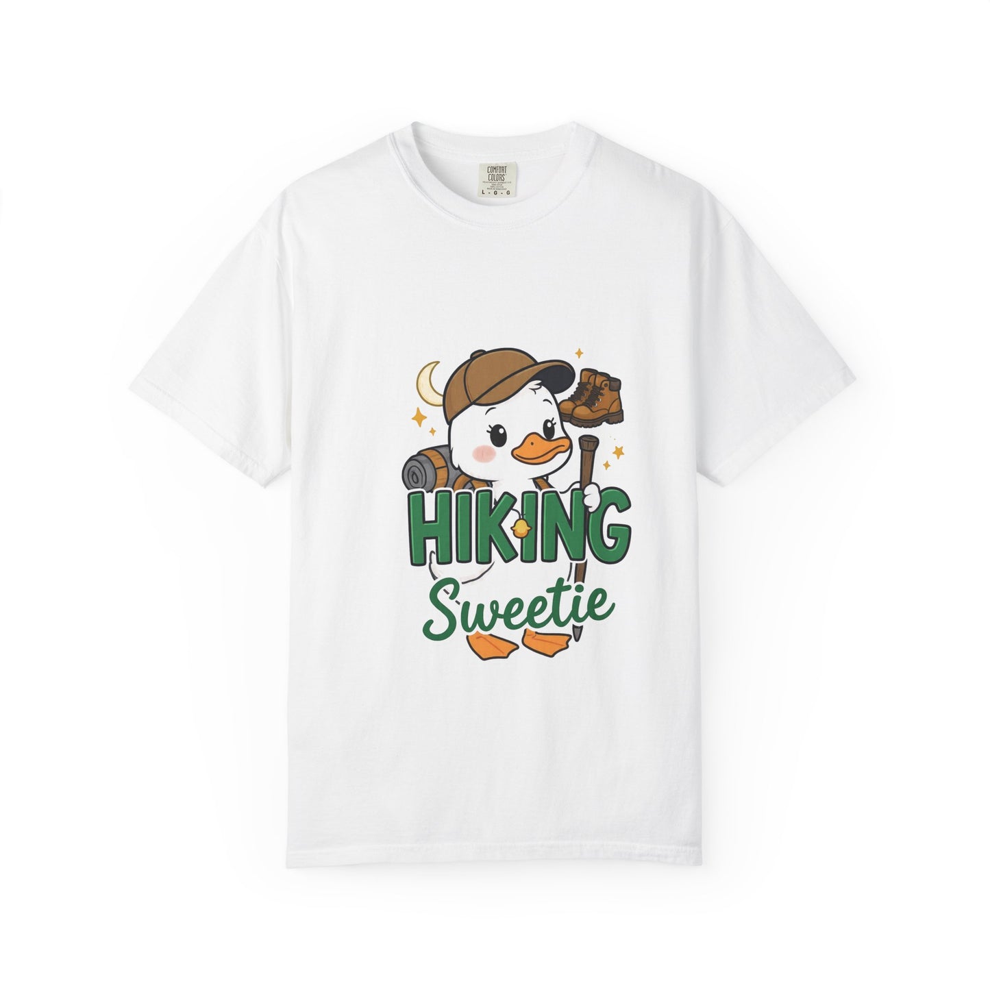Hiking Sweetie T-Shirt | Cute Snowman Camper Graphic Tee | Best Outdoor Gift for Nature Lovers 2026